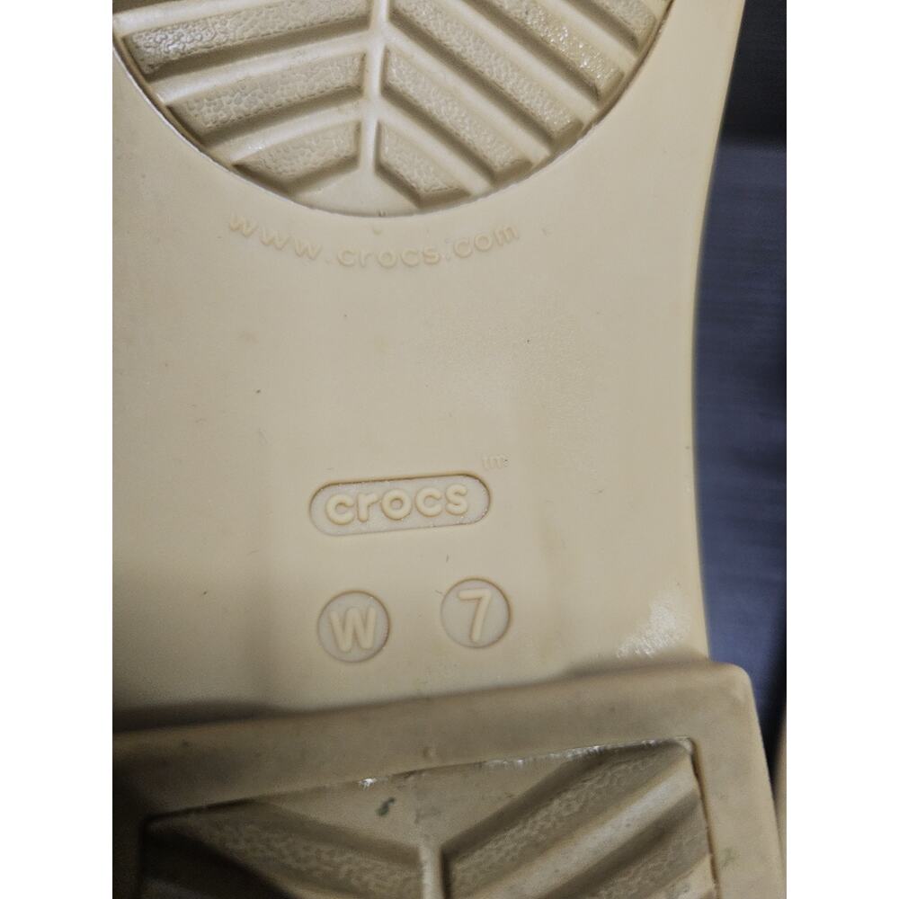 Crocs Sandals Womens 7 Tulum Slide Open Toe Comfort Casual Flats Slip On - Picture 8 of 9